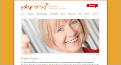 Desktop Screenshot of gaby-montag.de
